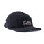Five Panel Cap Black Corduroy