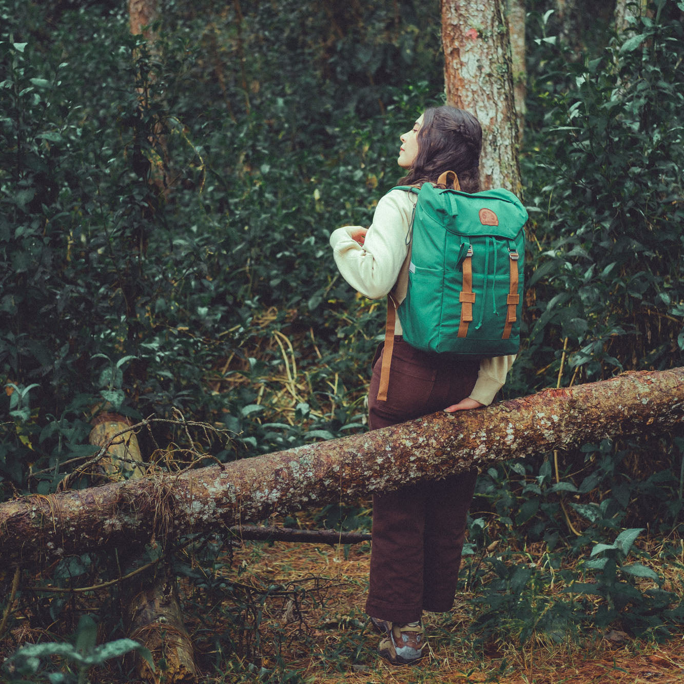 Ride Backpack Vegan Bosque
