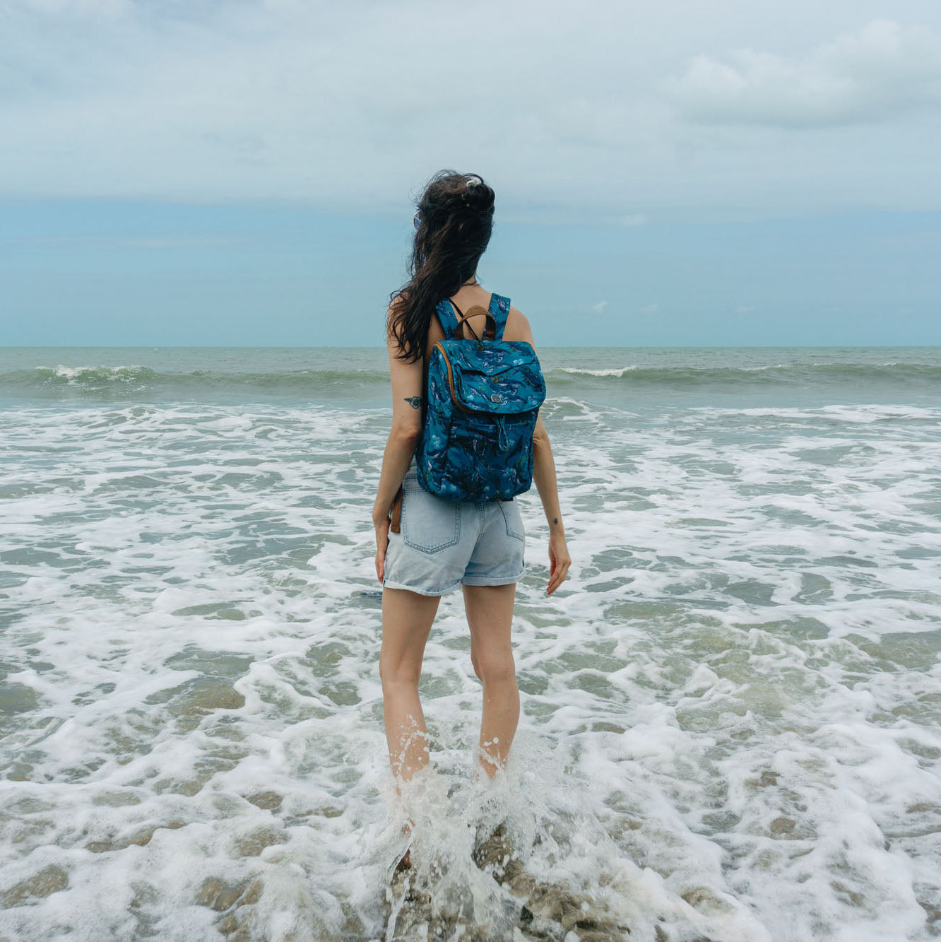 Daily Backpack (Mini) Ballenas