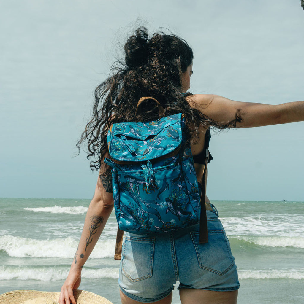 Daily Backpack (Mini) Ballenas