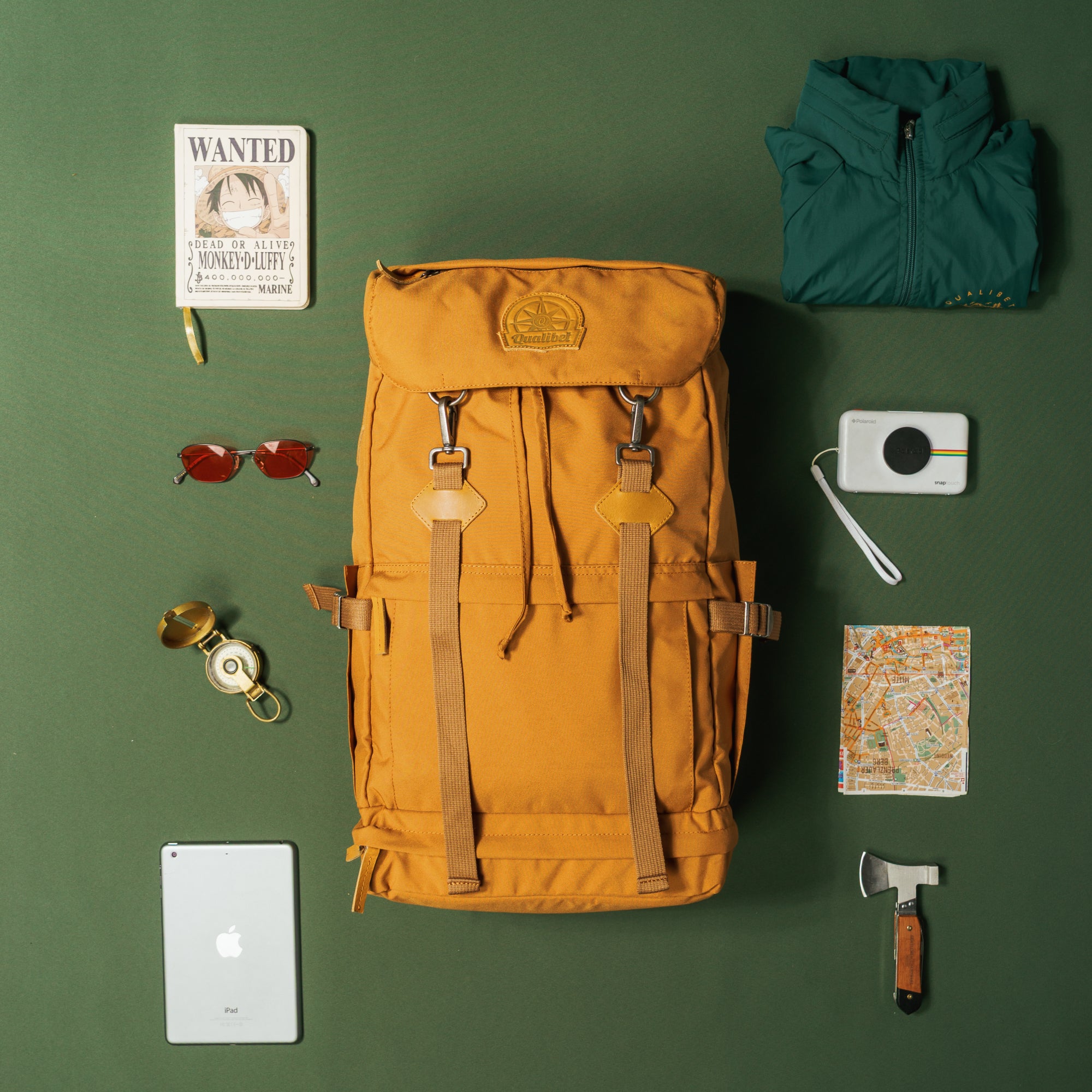 Camp Backpack Brown