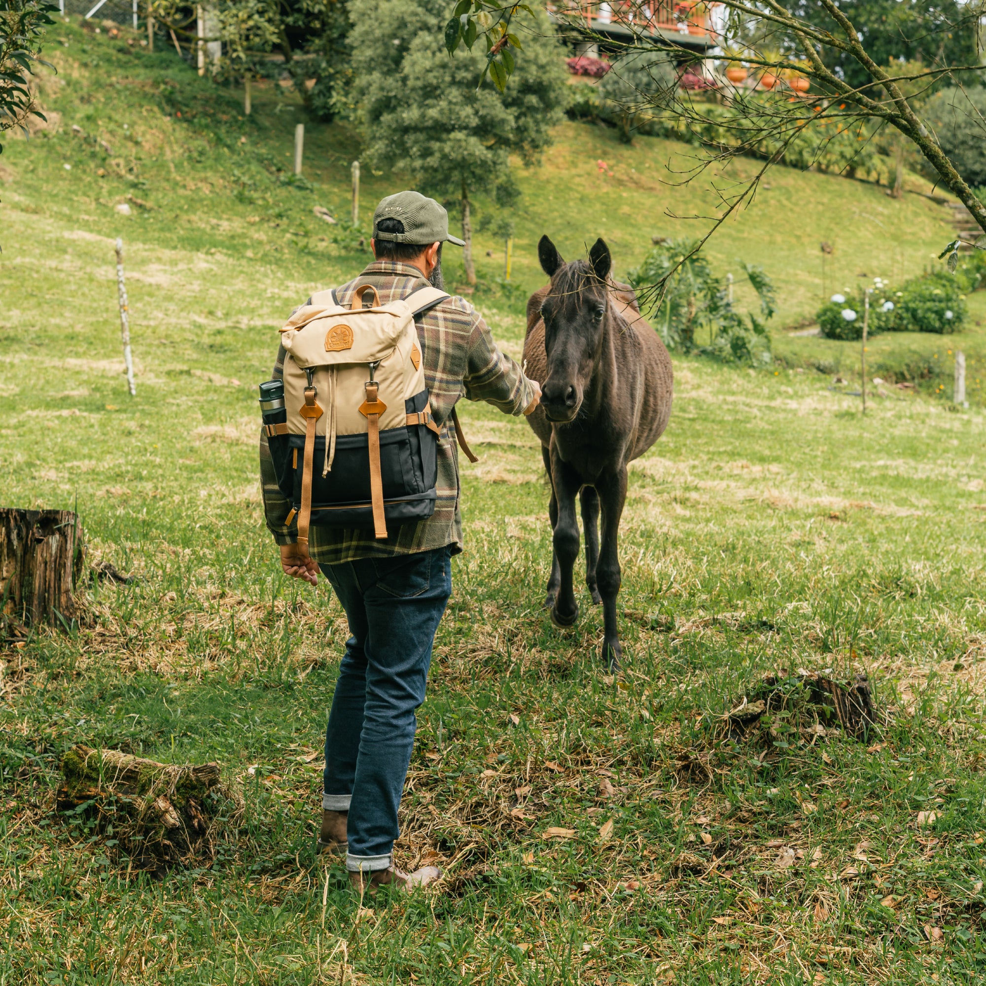 Camp Backpack Dual Camel