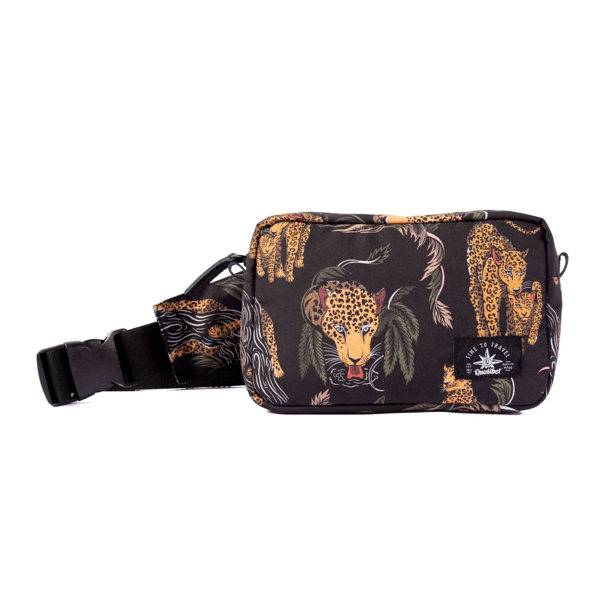 Combo Hip Pack Classic Jaguar + Toalla Viajera Jaguar
