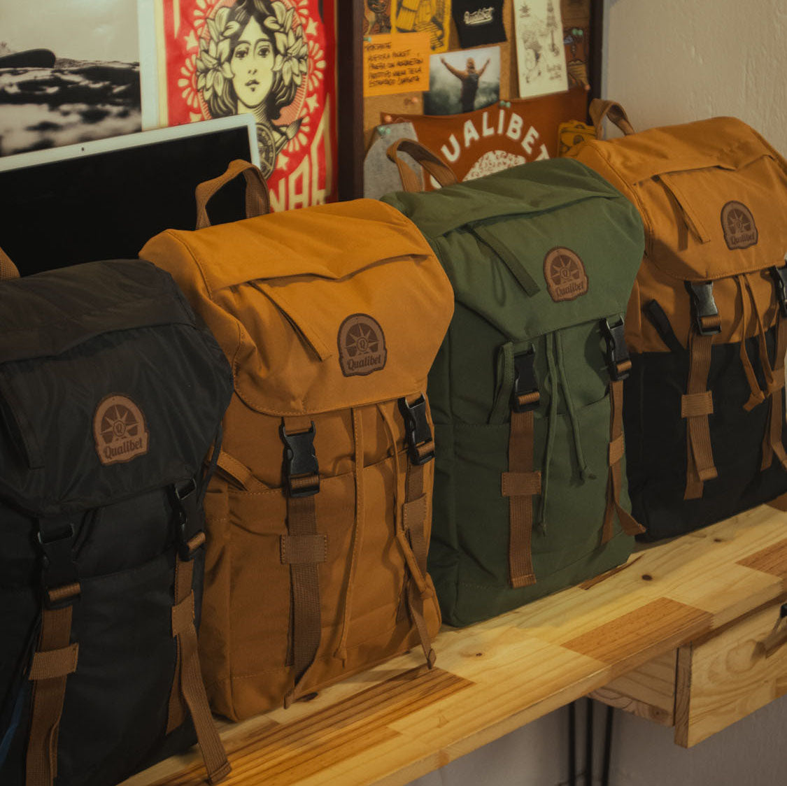 Ride Backpack Vegan Brown