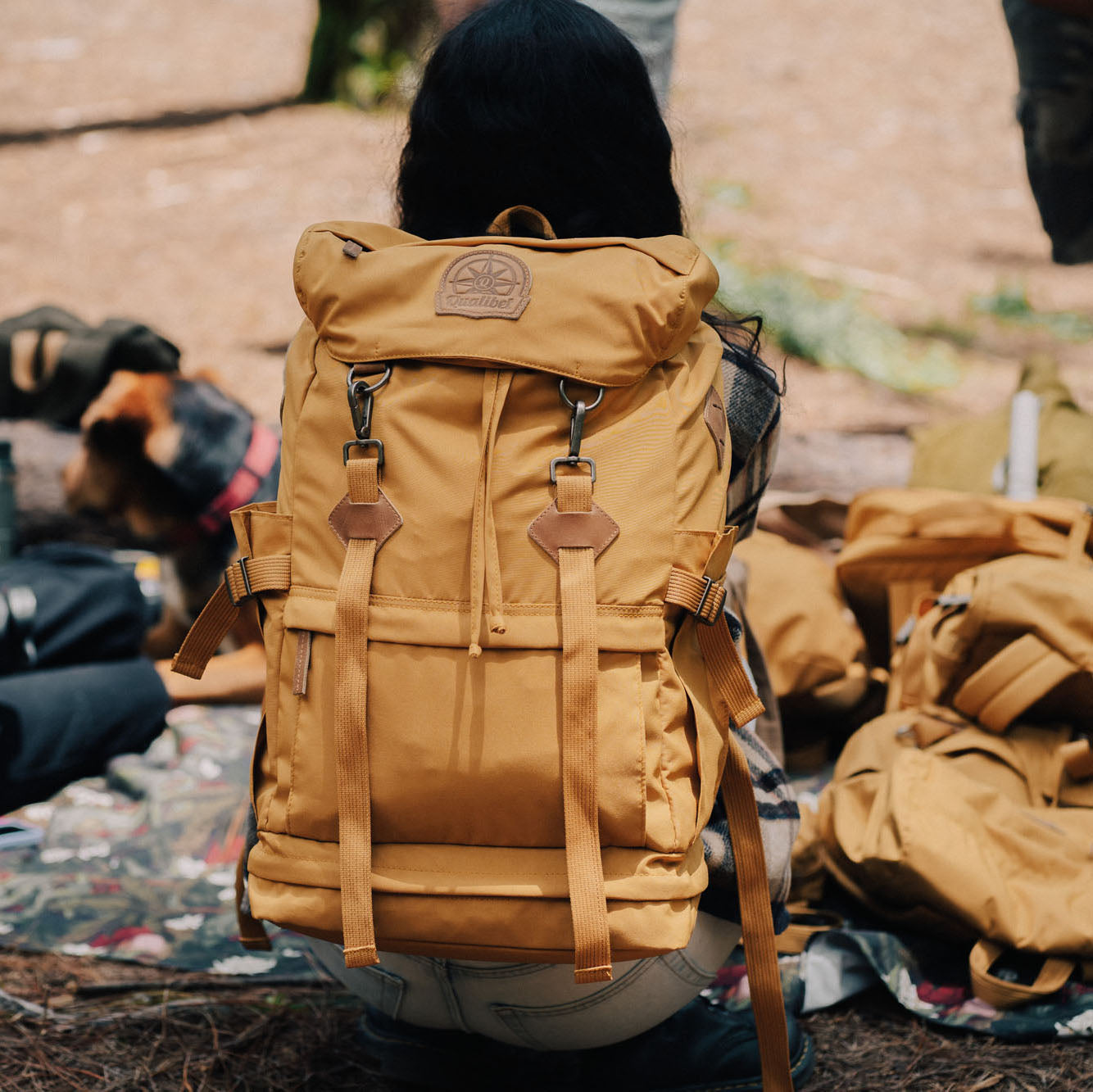 Camp Backpack Mostaza
