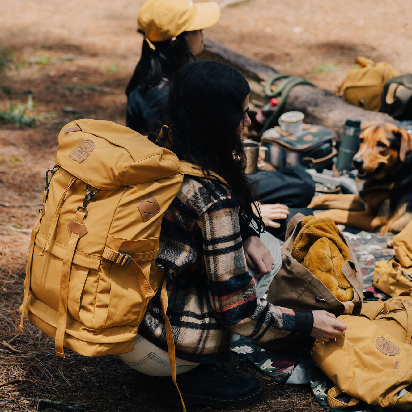 Camp Backpack Mostaza