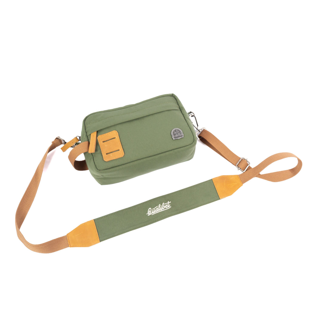 Combo Travel Case + Strap Green