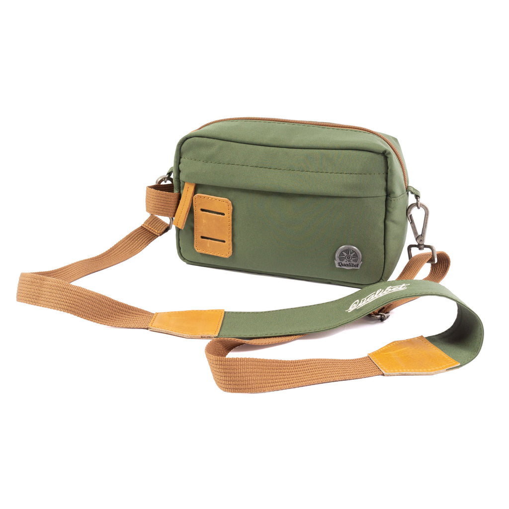 Combo Travel Case + Strap Green