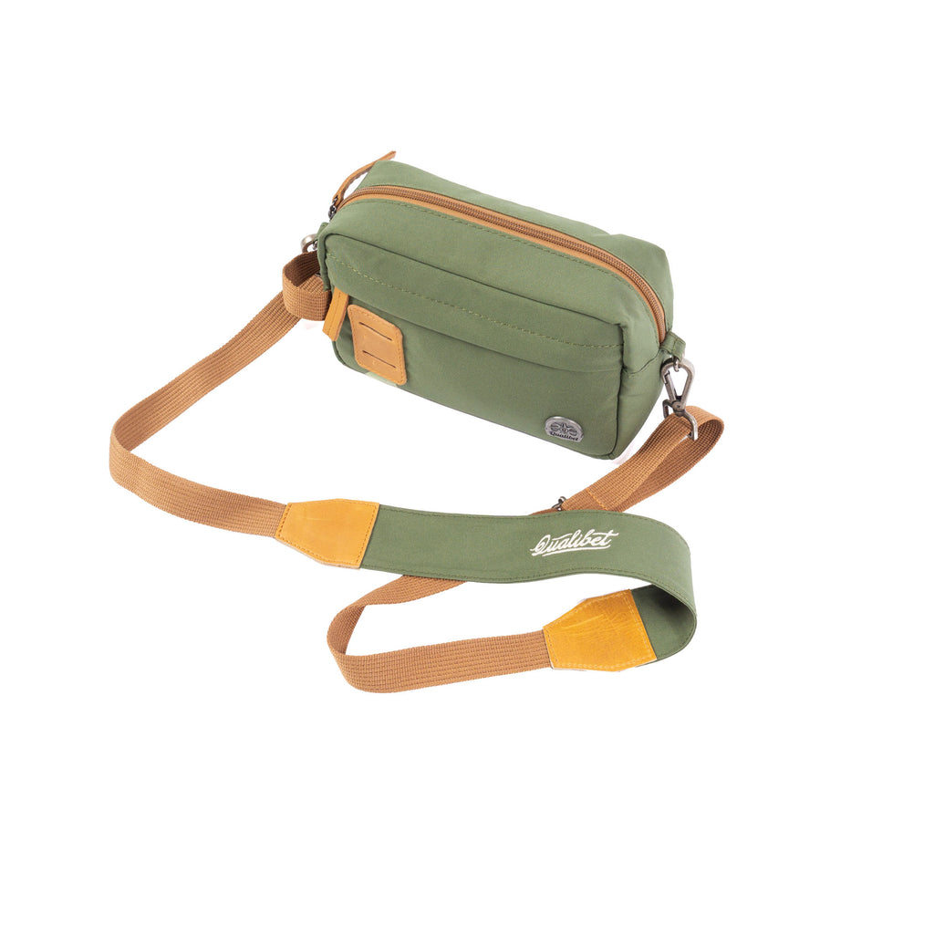 Combo Travel Case + Strap Green
