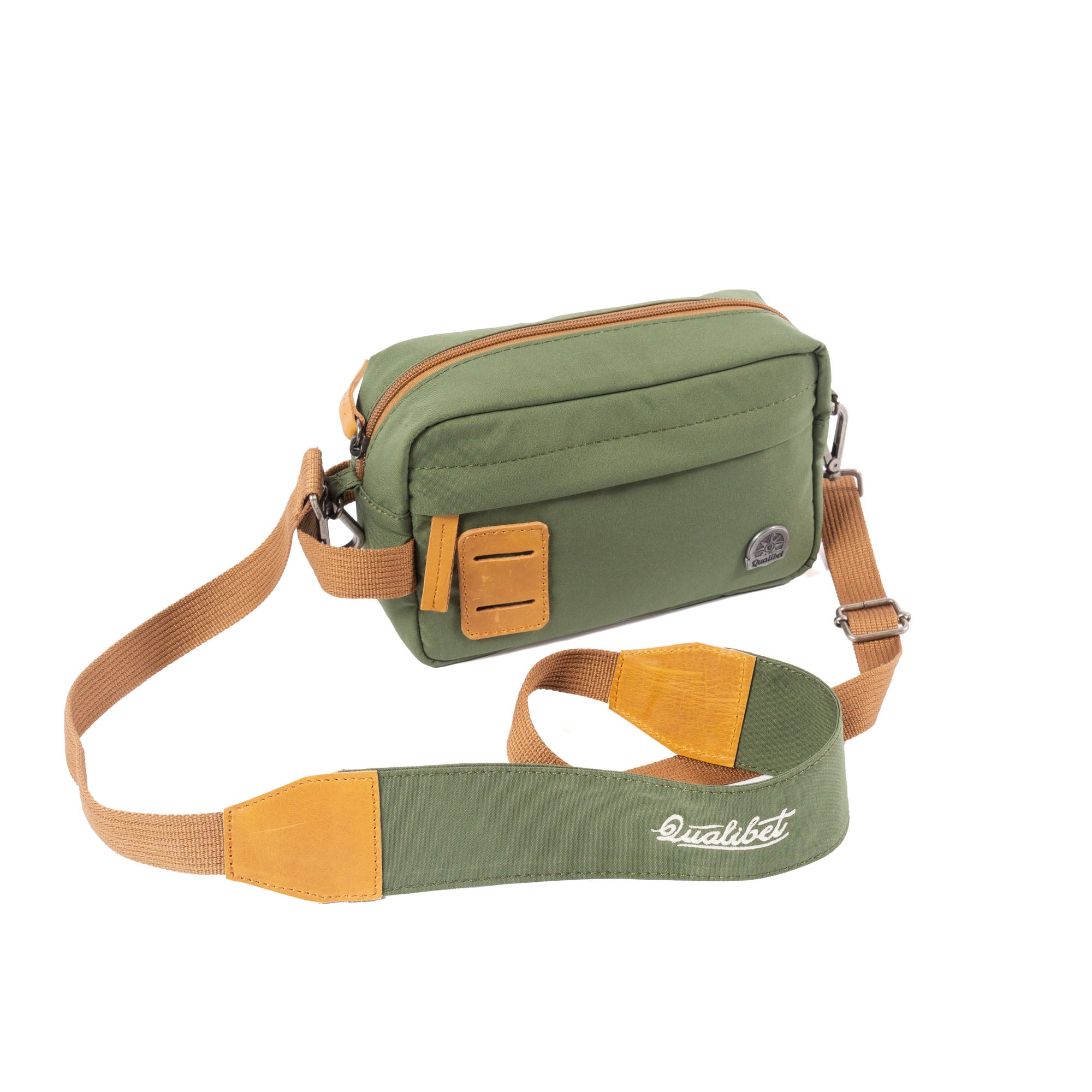 Combo Travel Case + Strap Green