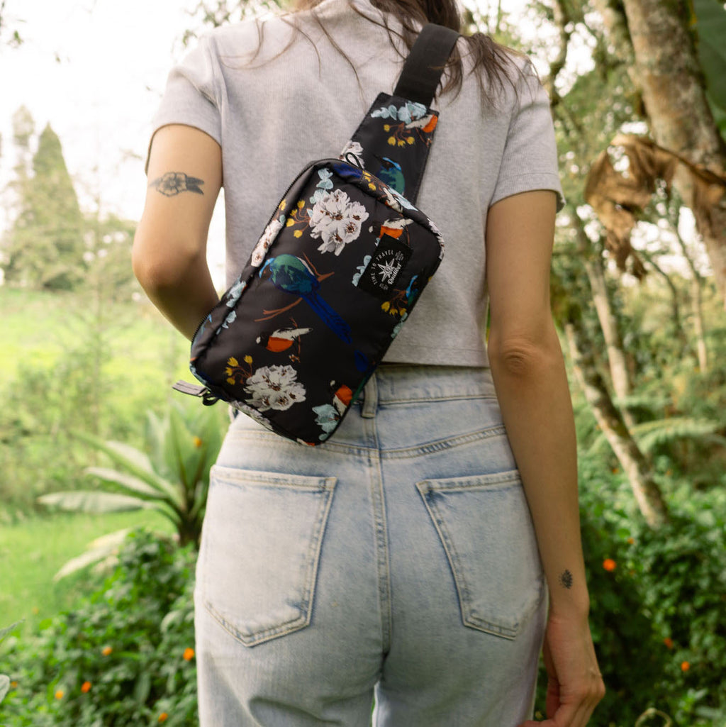 Hip Pack Classic Aves del Bosque Noche