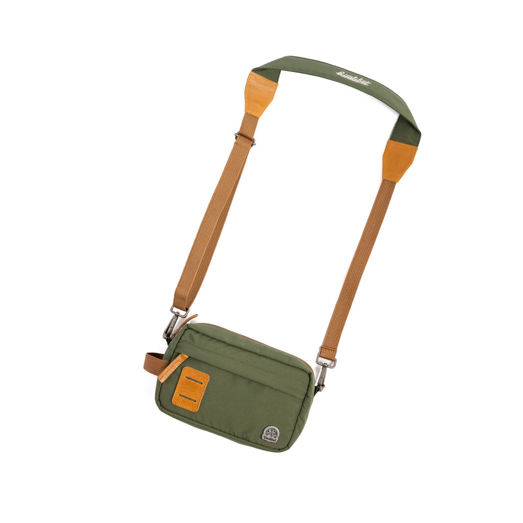 Combo Travel Case + Strap Green