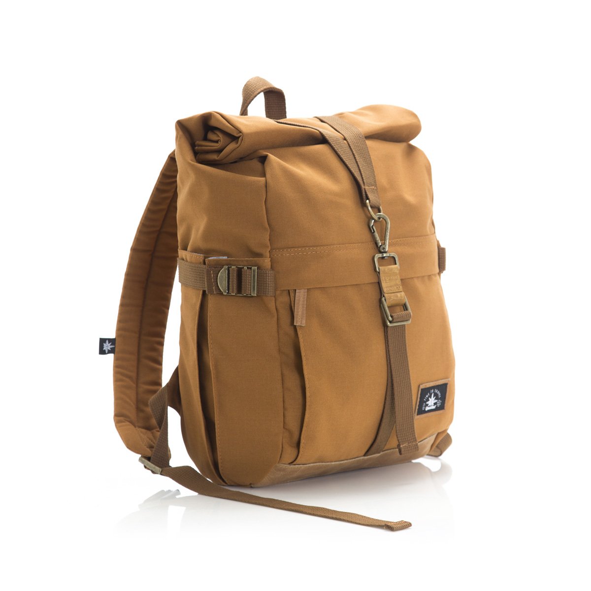 Biker Backpack Brown Imagen secundaria del producto