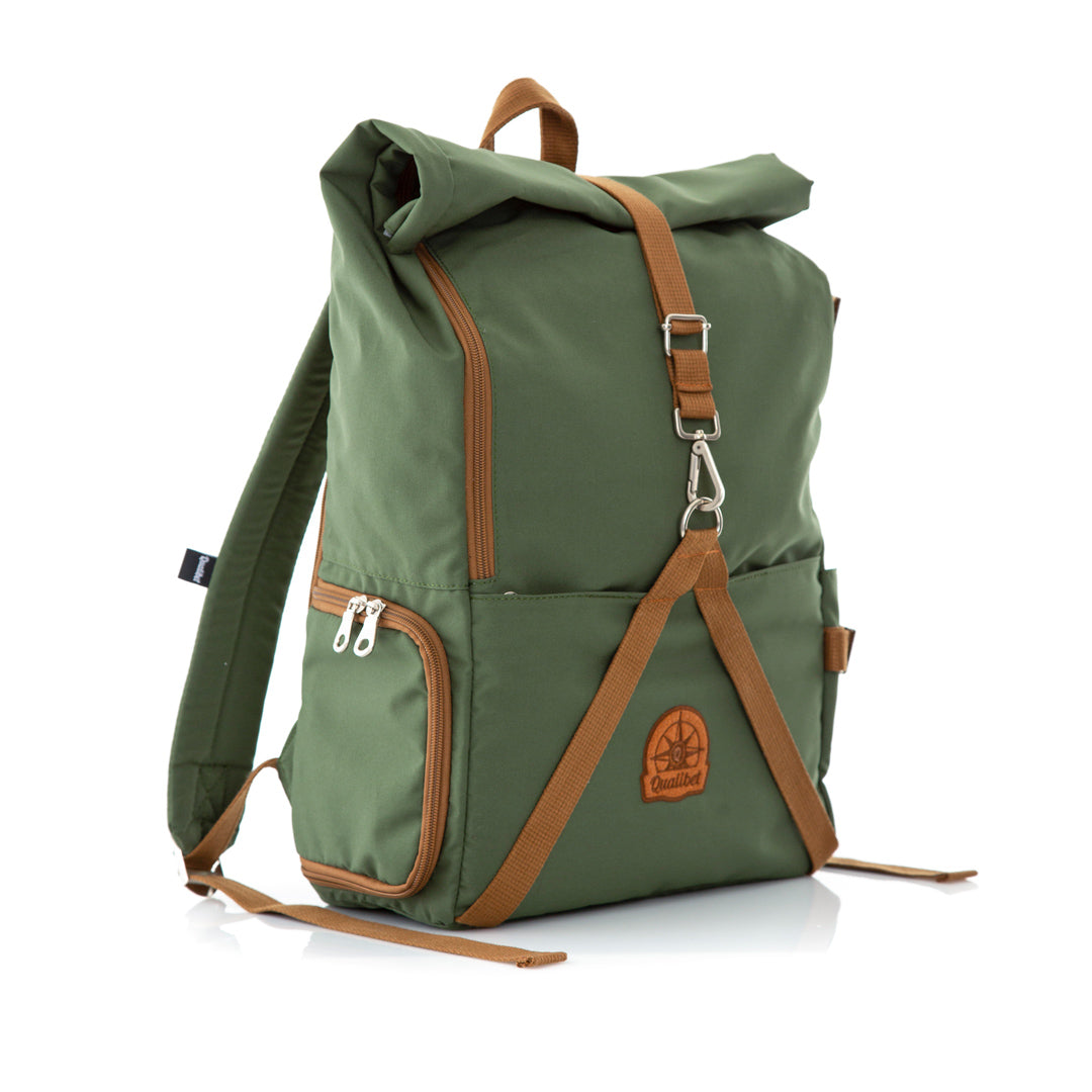 Combo Rolltop 2.0 + Camera Bag Green Imagen secundaria del producto