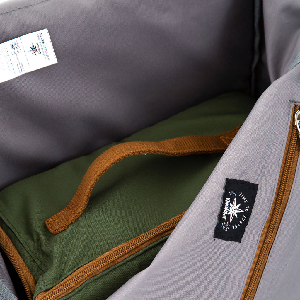 Combo Rolltop 2.0 + Camera Bag Green