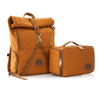 Combo Rolltop 2.0 + Camera Bag Brown