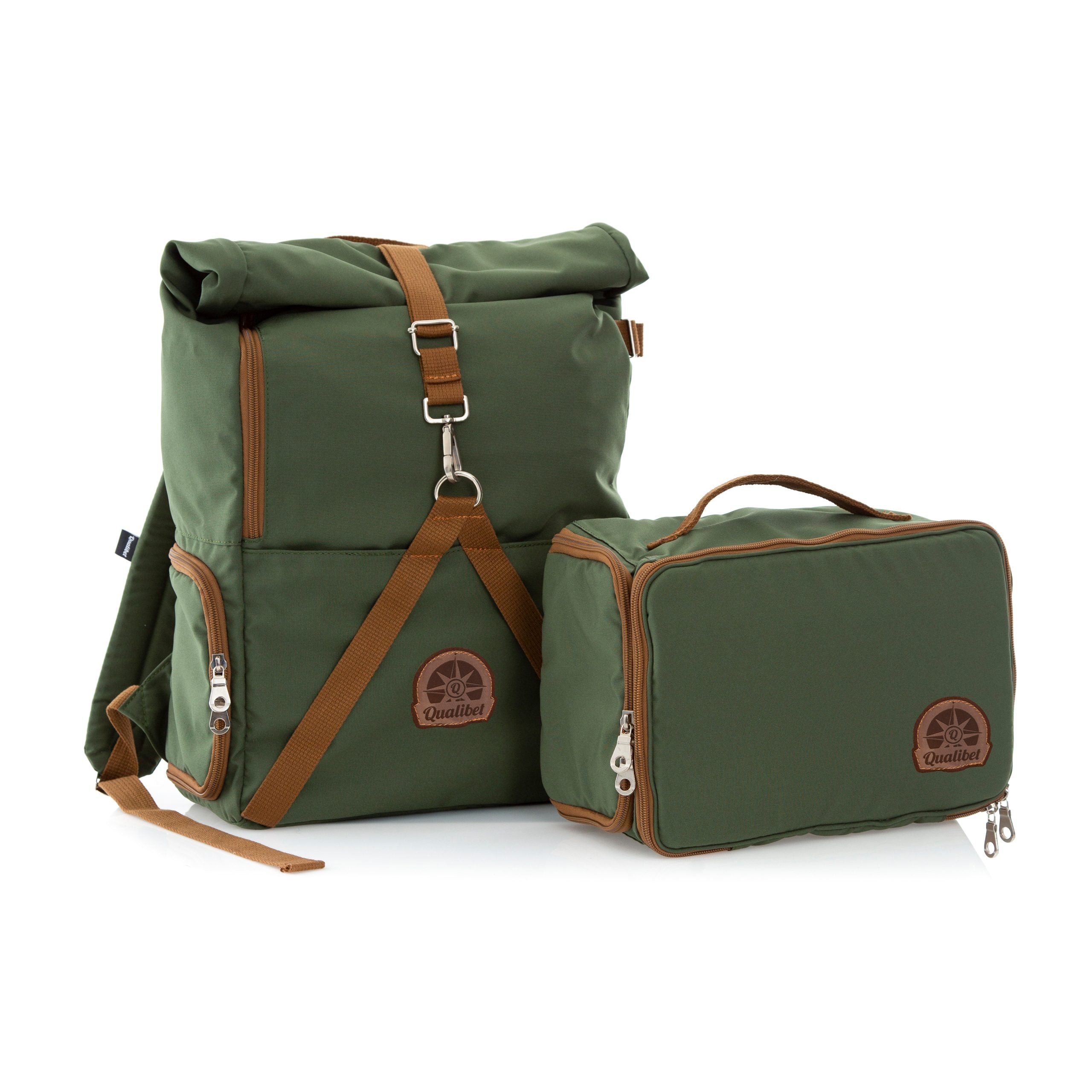 Combo Rolltop 2.0 + Camera Bag Green Imagen principal del producto