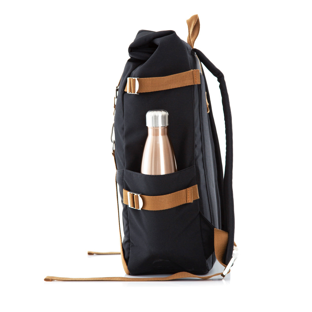 Rolltop Backpack 2.0 (Black)