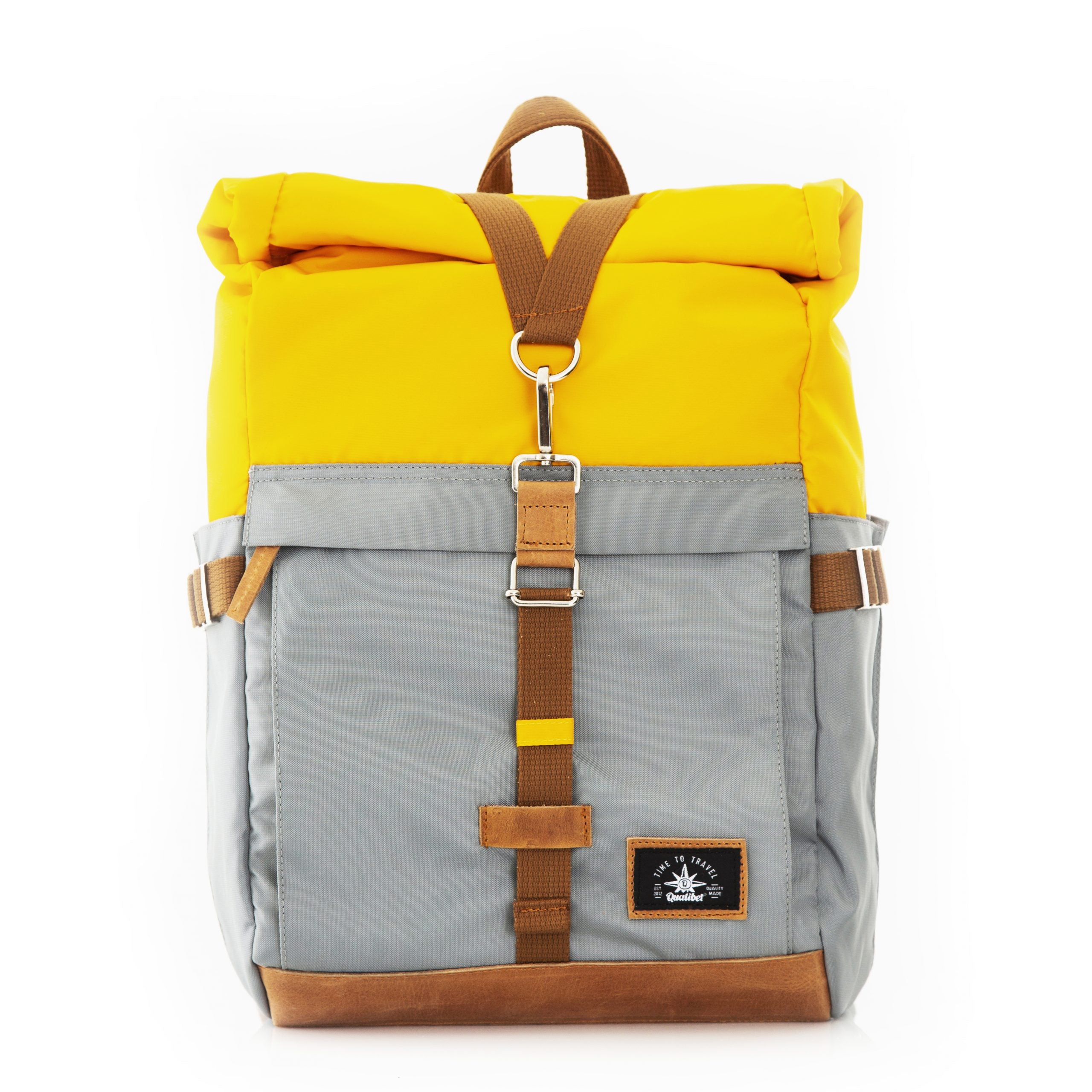 Biker Backpack Dual Mostaza Imagen principal del producto