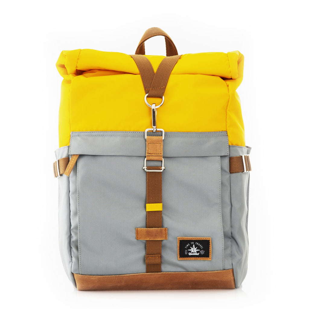 Biker Backpack Dual Mostaza
