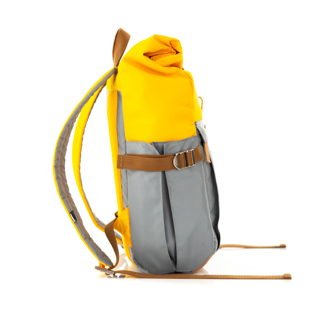 Biker Backpack Dual Mostaza