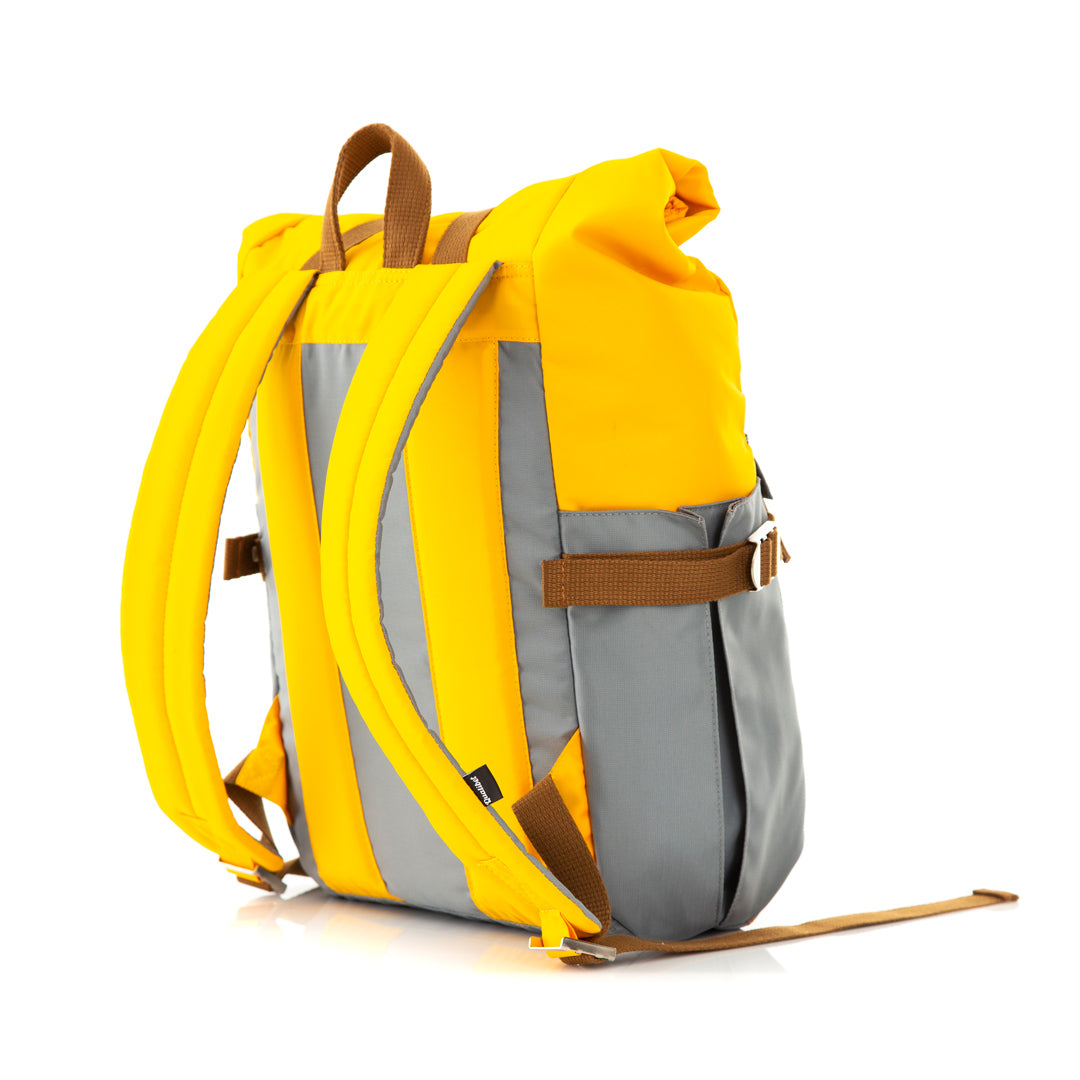 Biker Backpack Dual Mostaza Imagen secundaria del producto