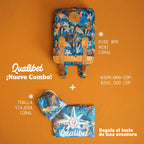 Combo Ride Backpack Mini Coral + Toalla Viajera Coral