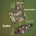 Combo Hip Pack Classic Jaguar + Toalla Viajera Jaguar