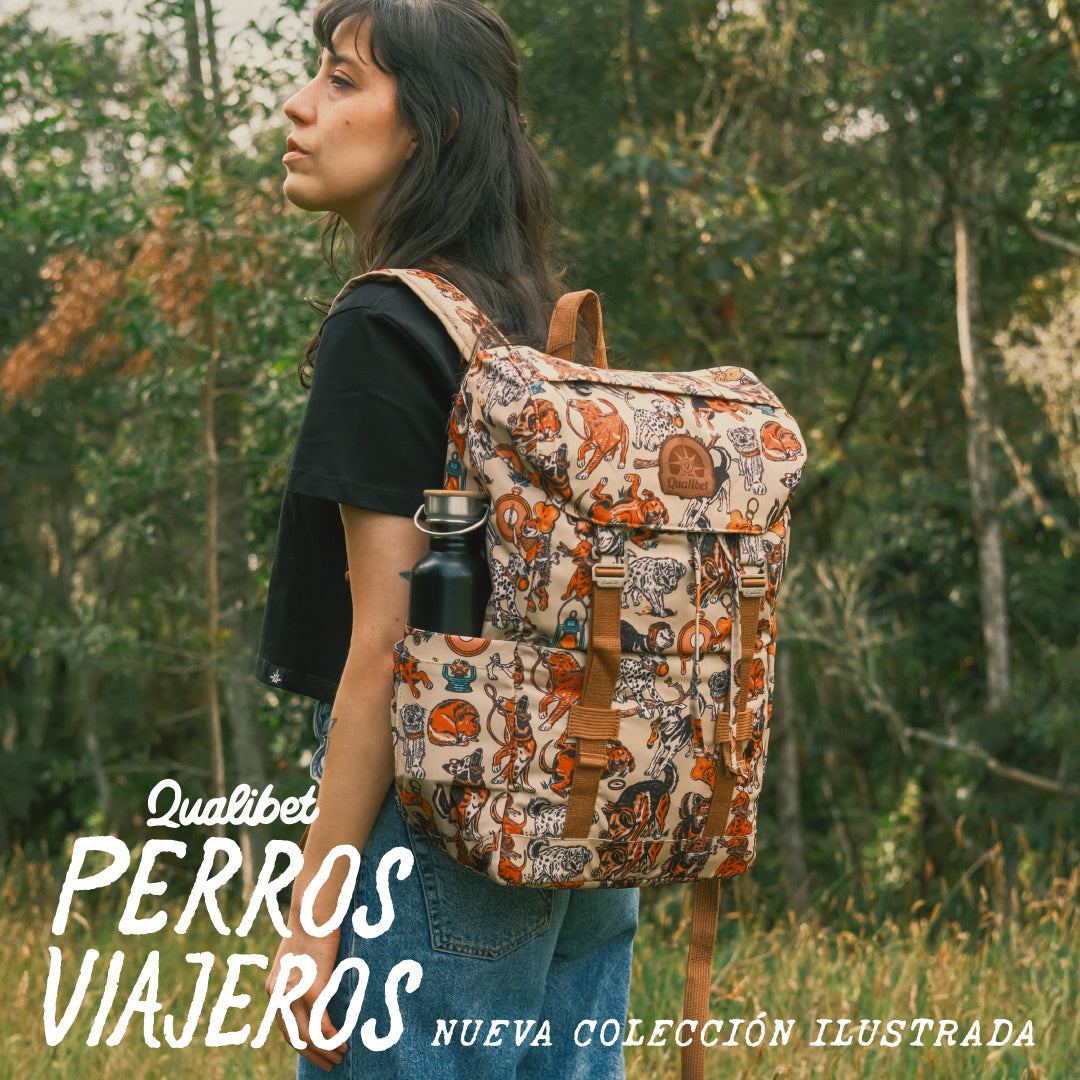 Ride Backpack Vegan Perros Viajeros