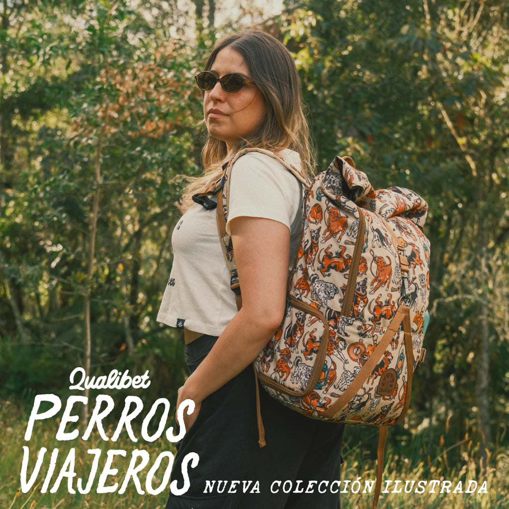Rolltop Backpack 2.0 Perros Viajeros