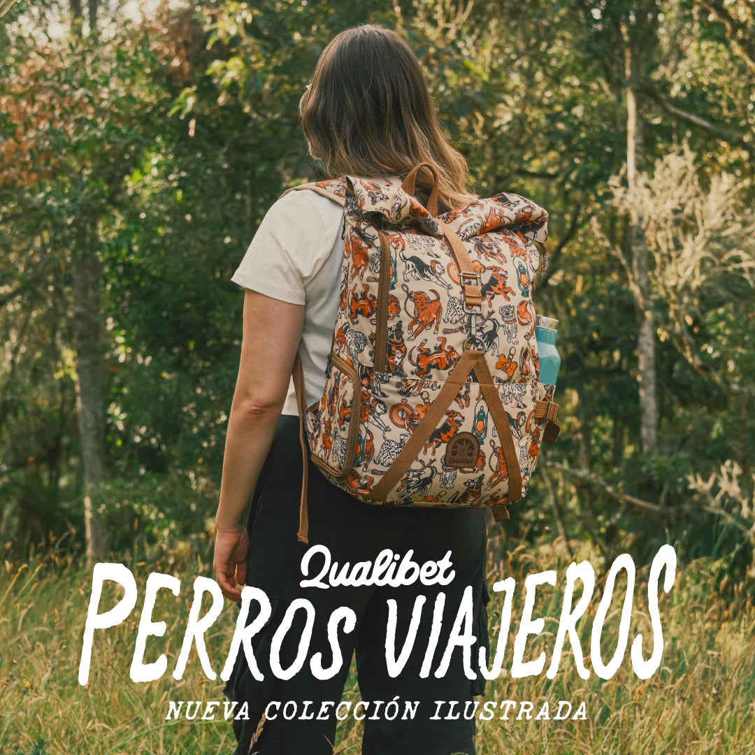 Rolltop Backpack 2.0 Perros Viajeros