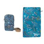 Combo Phone Holder Ballenas + Toalla Viajera Ballenas