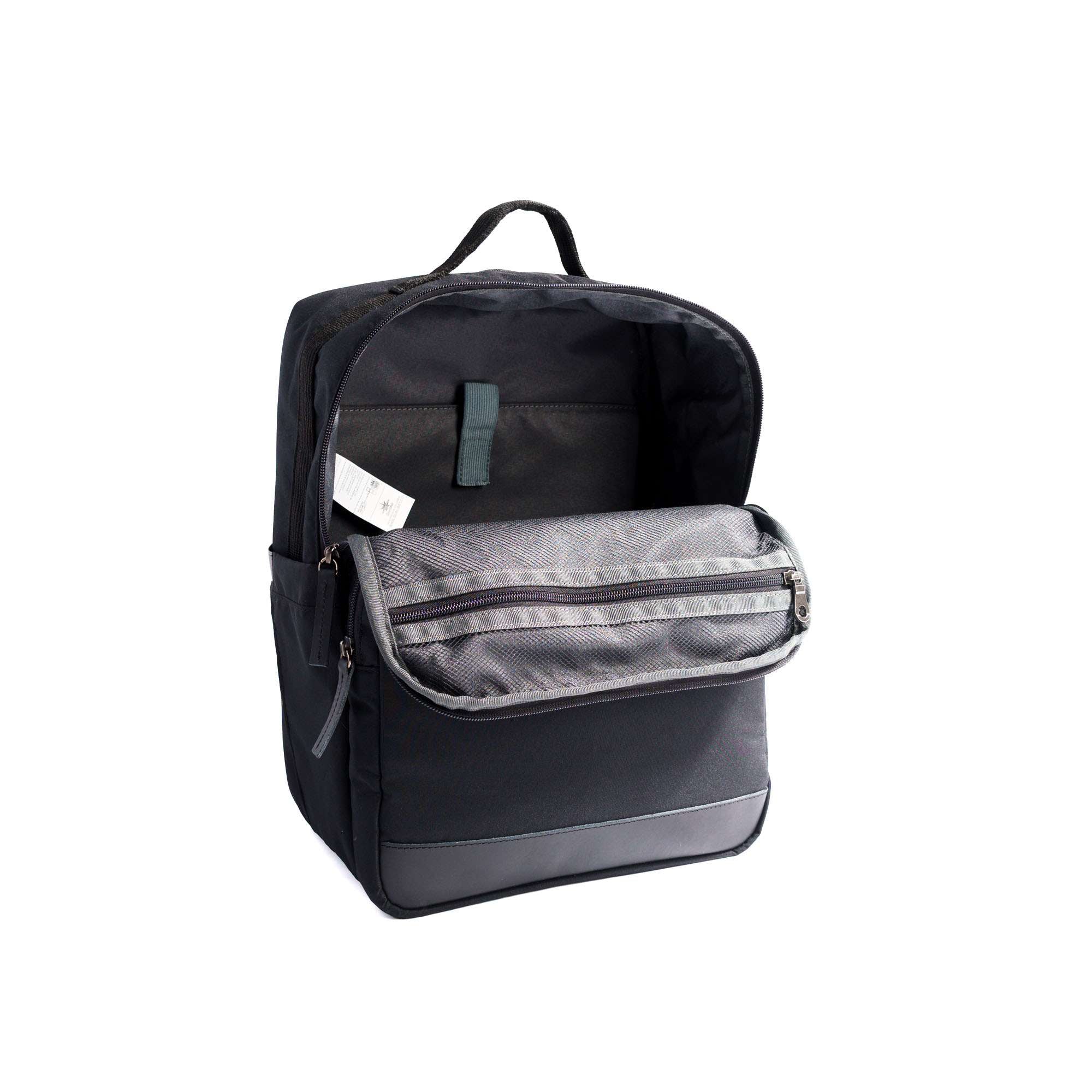 Square Backpack Black