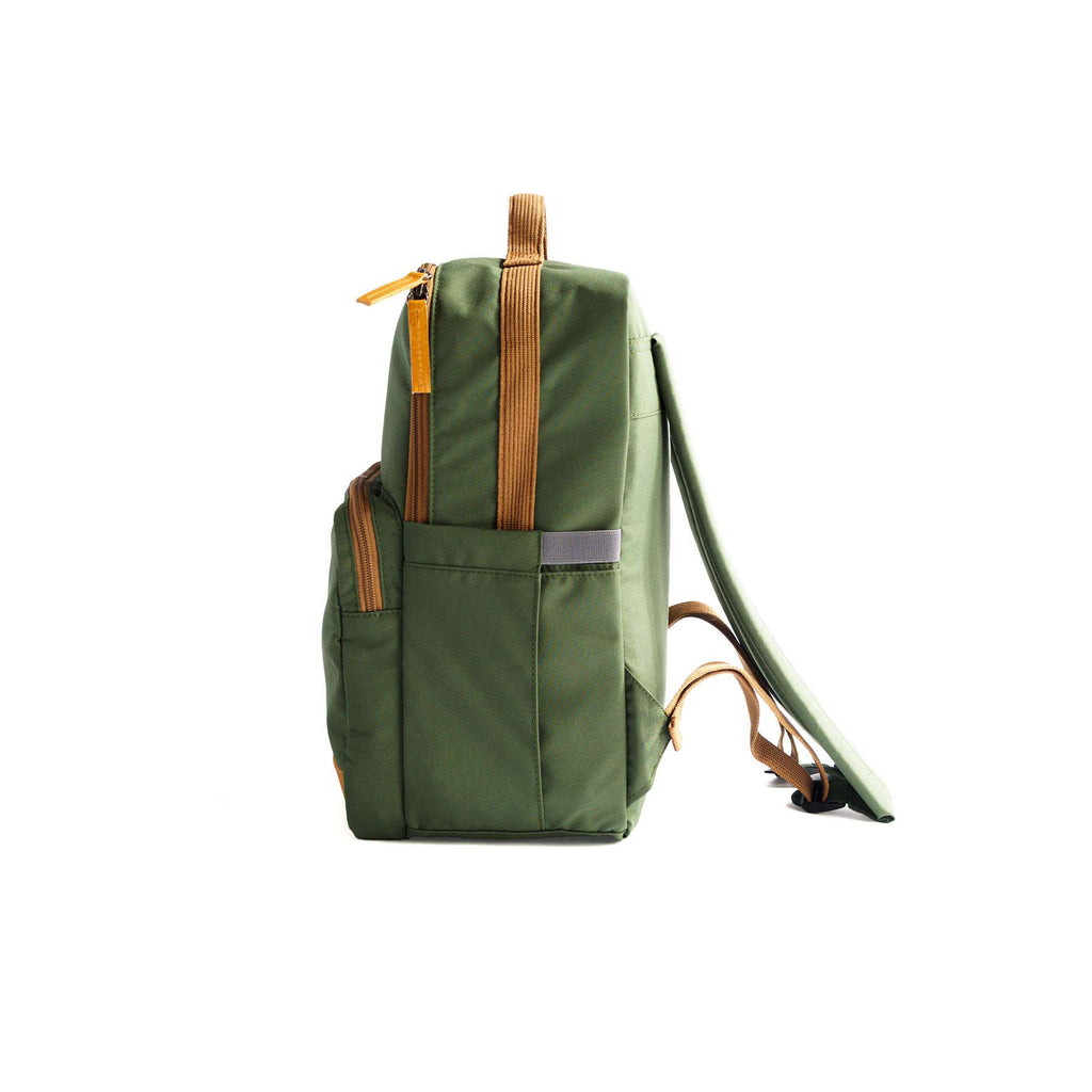 Square Backpack Green