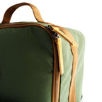 Square Backpack Green