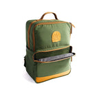 Square Backpack Green