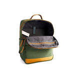 Square Backpack Green