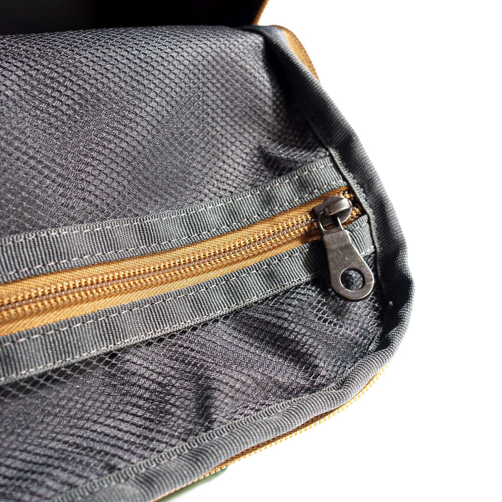 Square Backpack Green