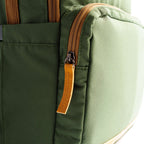 Square Backpack Green