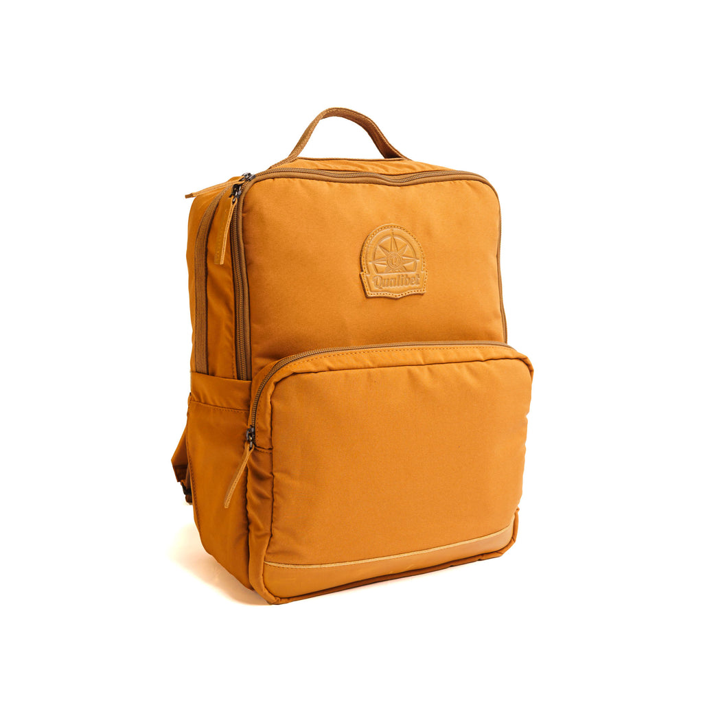 Square Backpack Brown