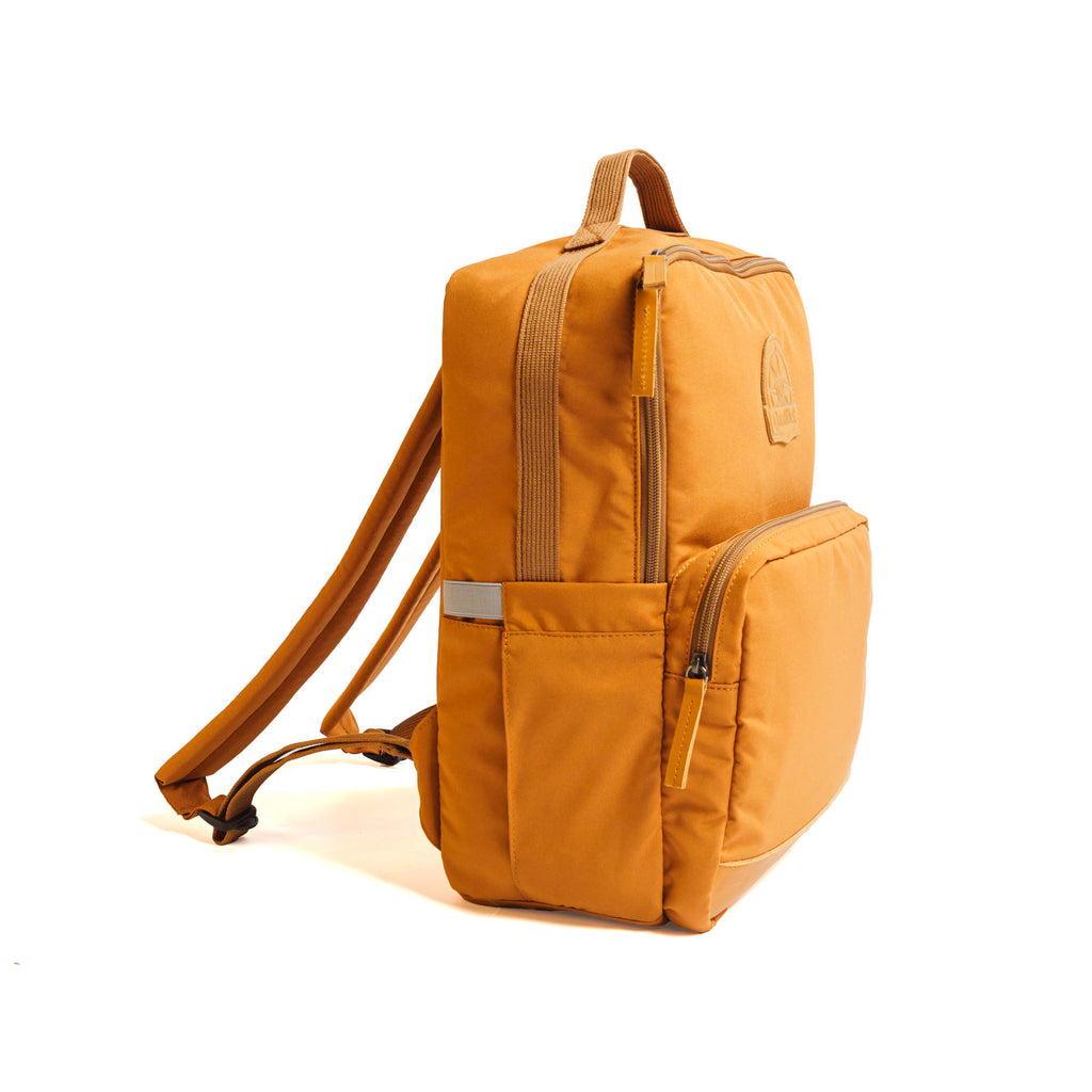 Square Backpack Brown