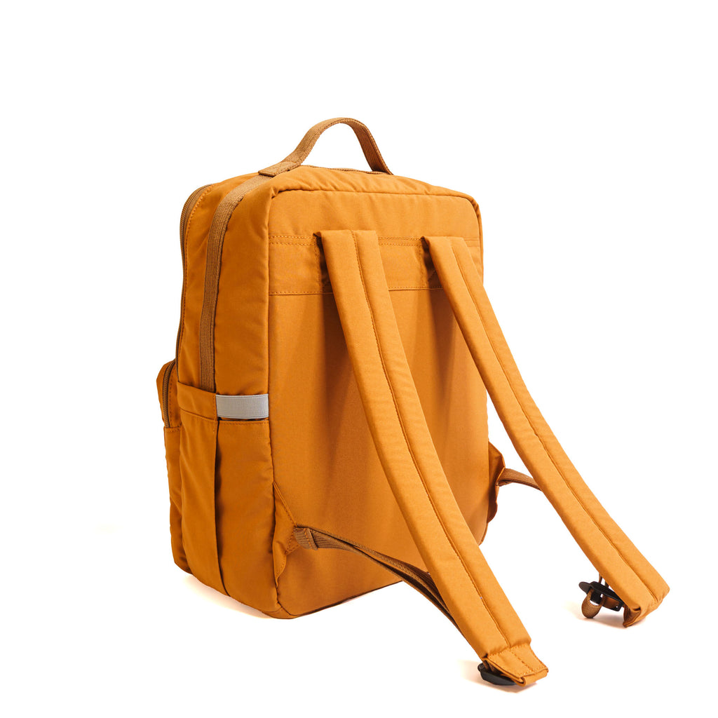 Square Backpack Brown