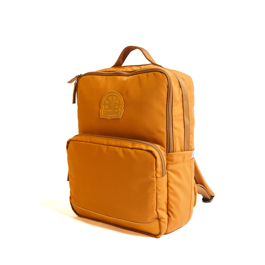 Square Backpack Brown