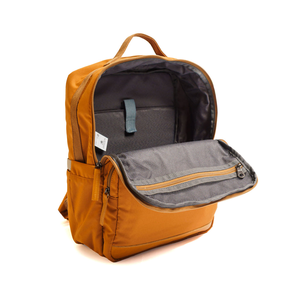 Square Backpack Brown