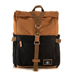 Biker Backpack Dual Brown