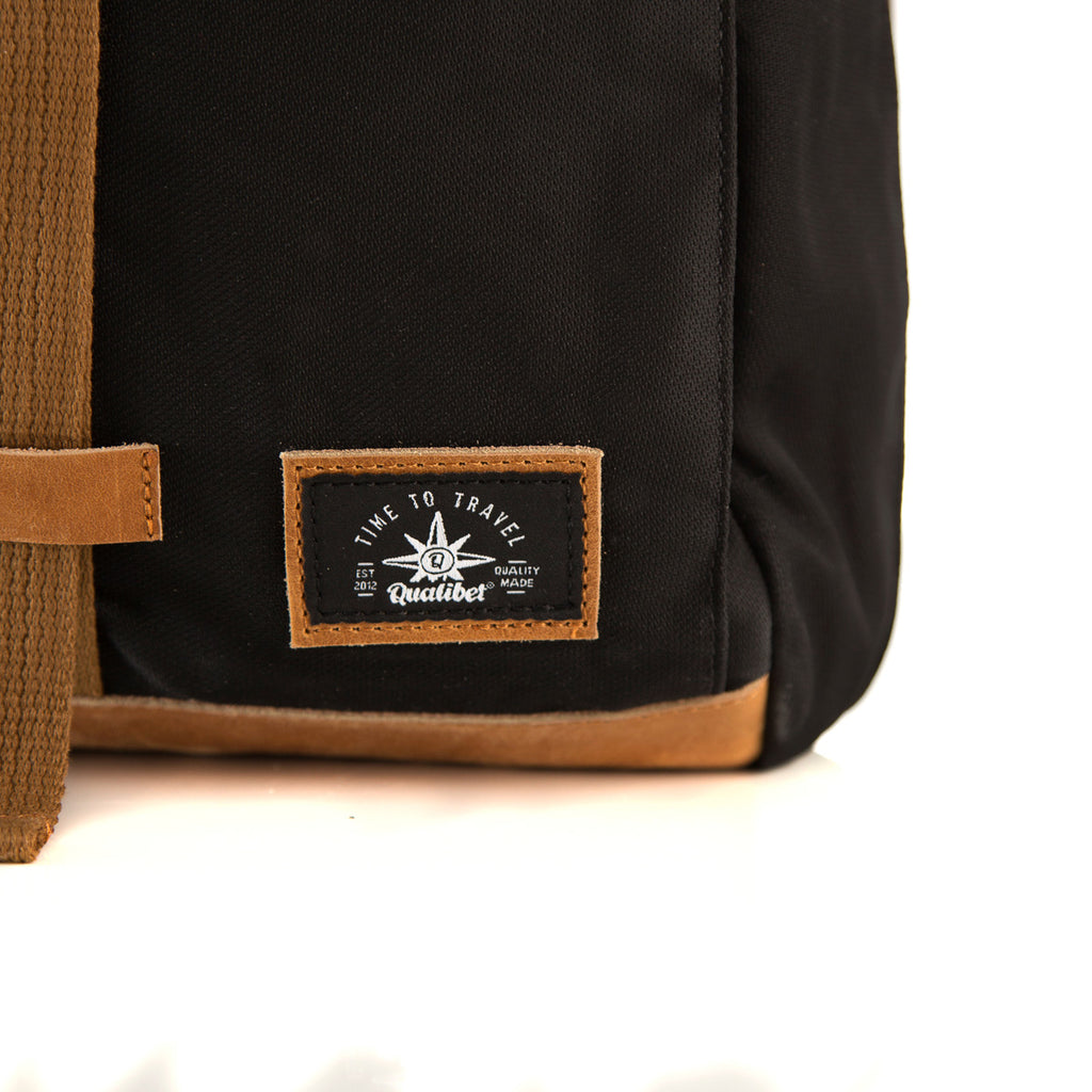 Biker Backpack Dual Brown