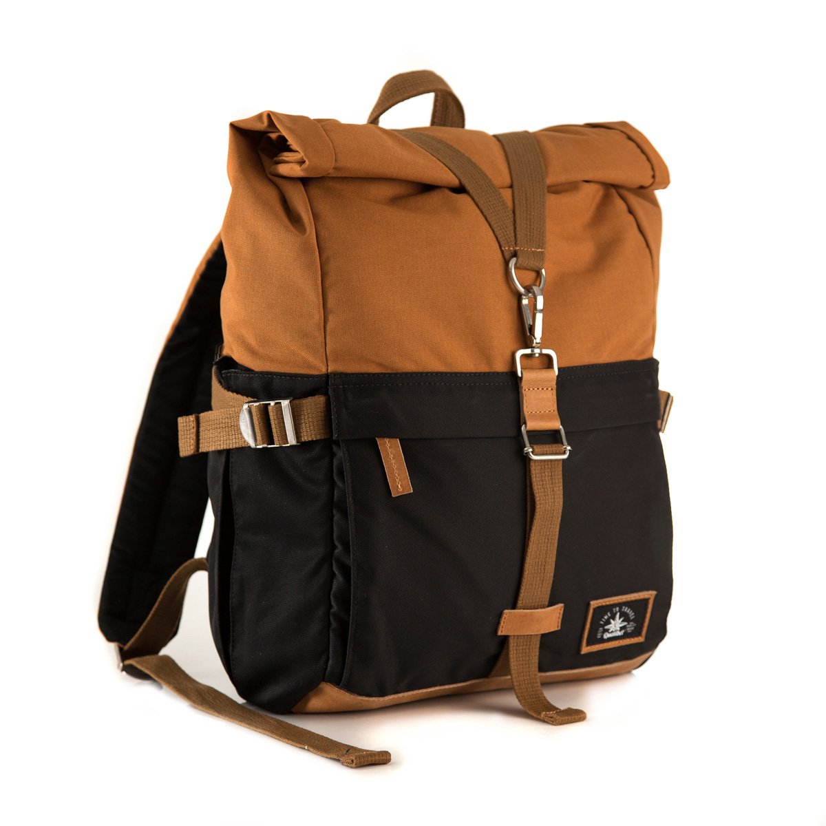 Biker Backpack Dual Brown Imagen secundaria del producto