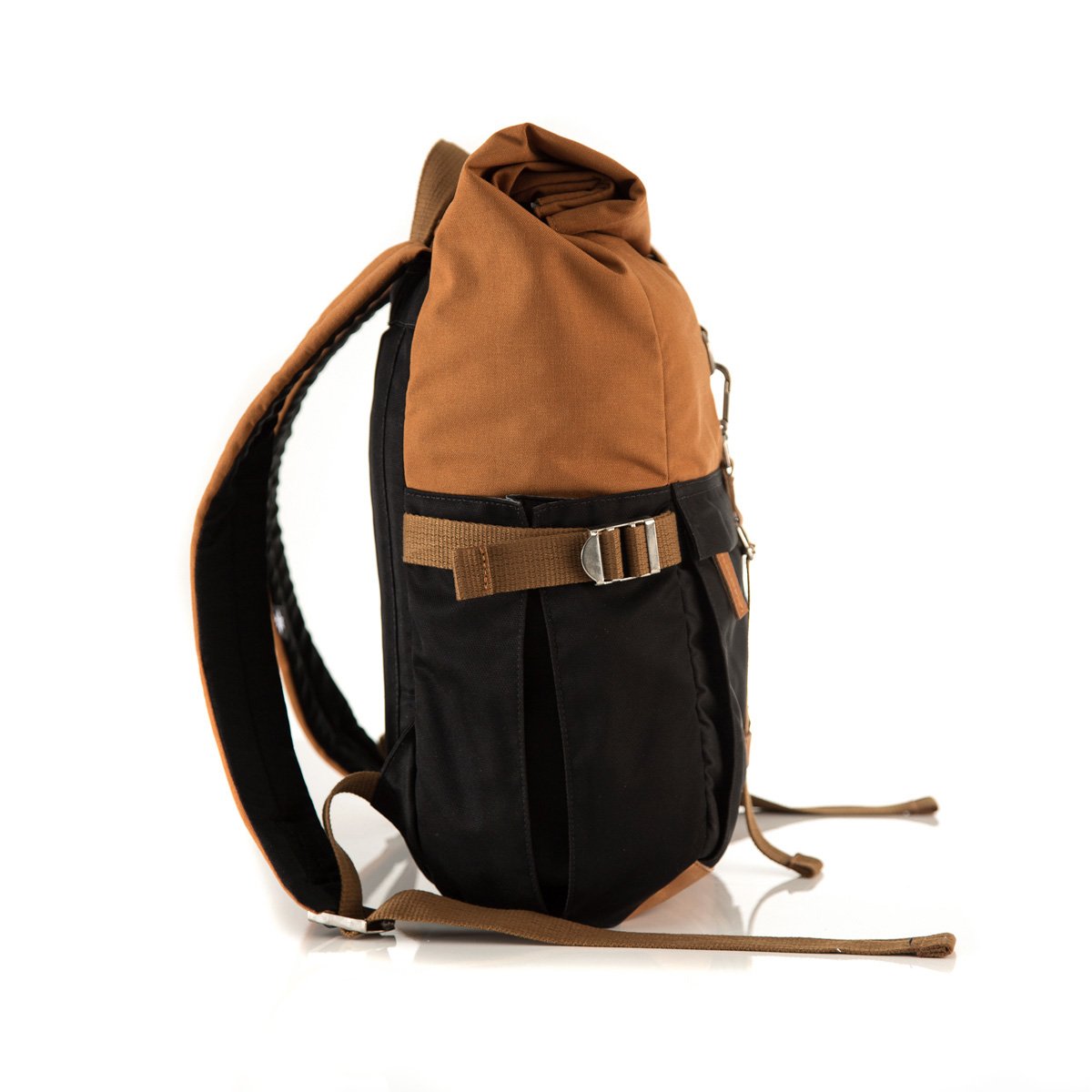 Biker Backpack Dual Brown