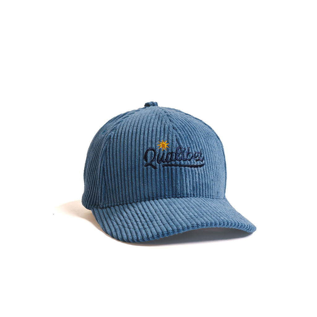 Dad Cap Blue Corduroy