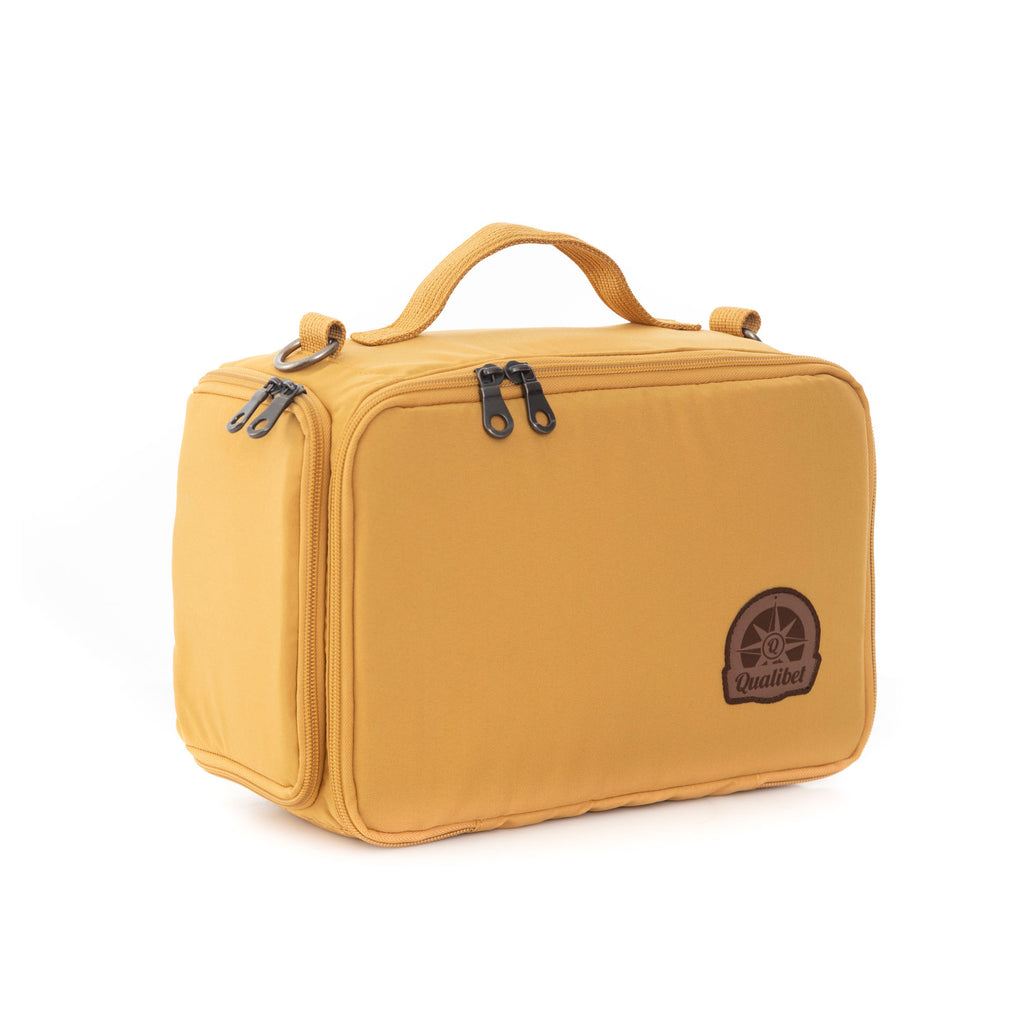 Combo Rolltop 2.0 + Camera Bag Mostaza